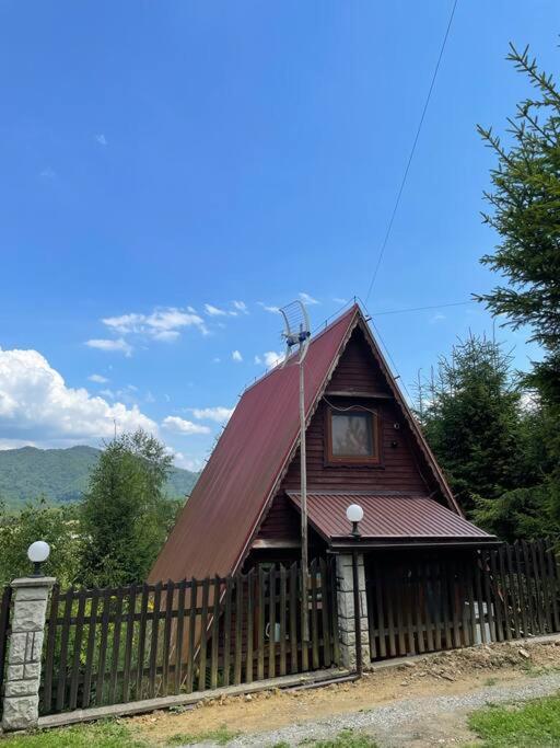 Domek Na Gorze Z Pieknym Widokiem Bukowiec  Exteriör bild
